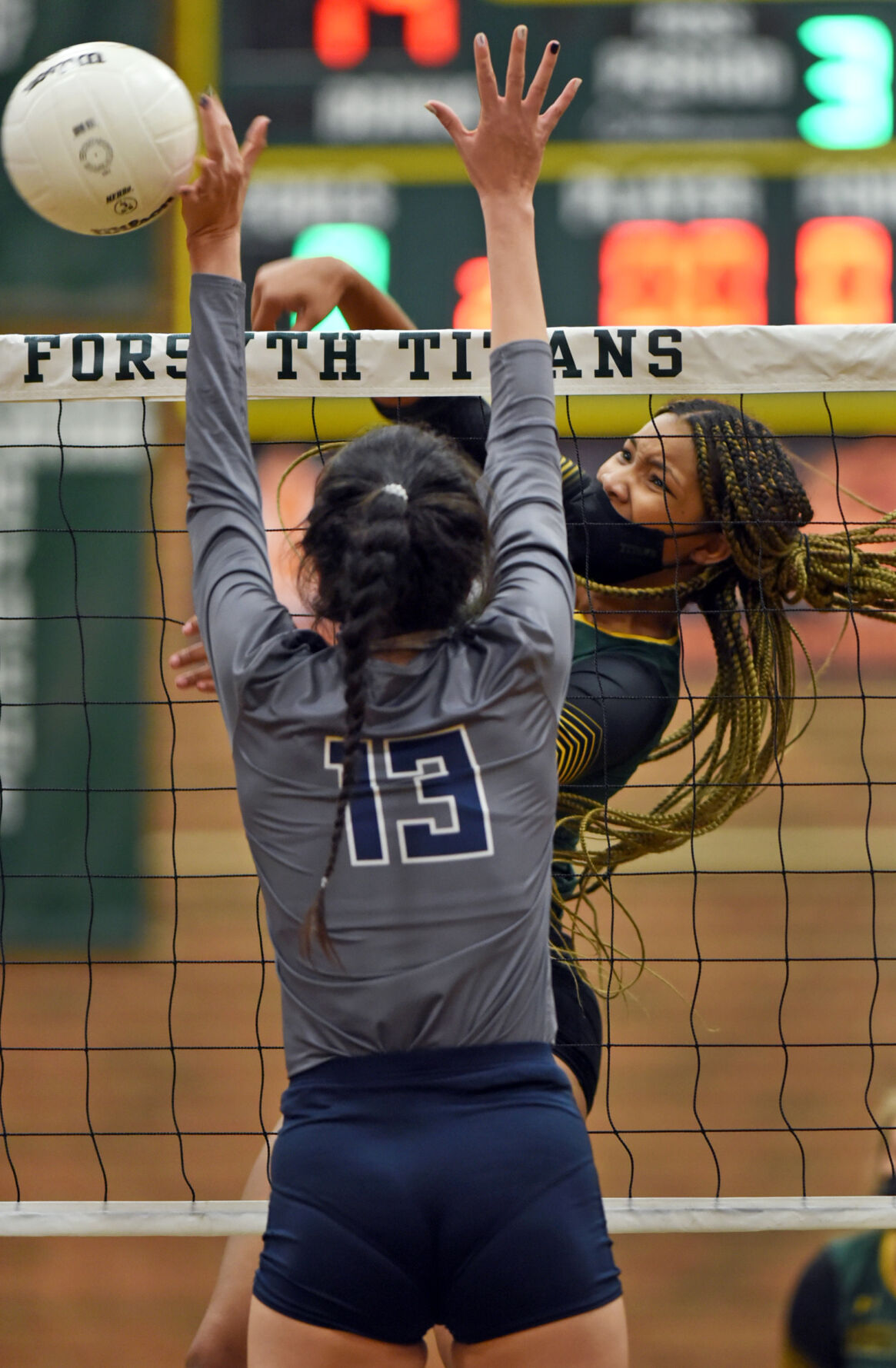East Forsyth West Forsyth volleyball